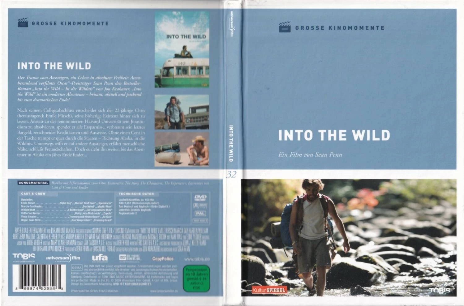 Into the Wild DVD Drama (2009) Holbrook, Hal Free Royal Mail Delivery