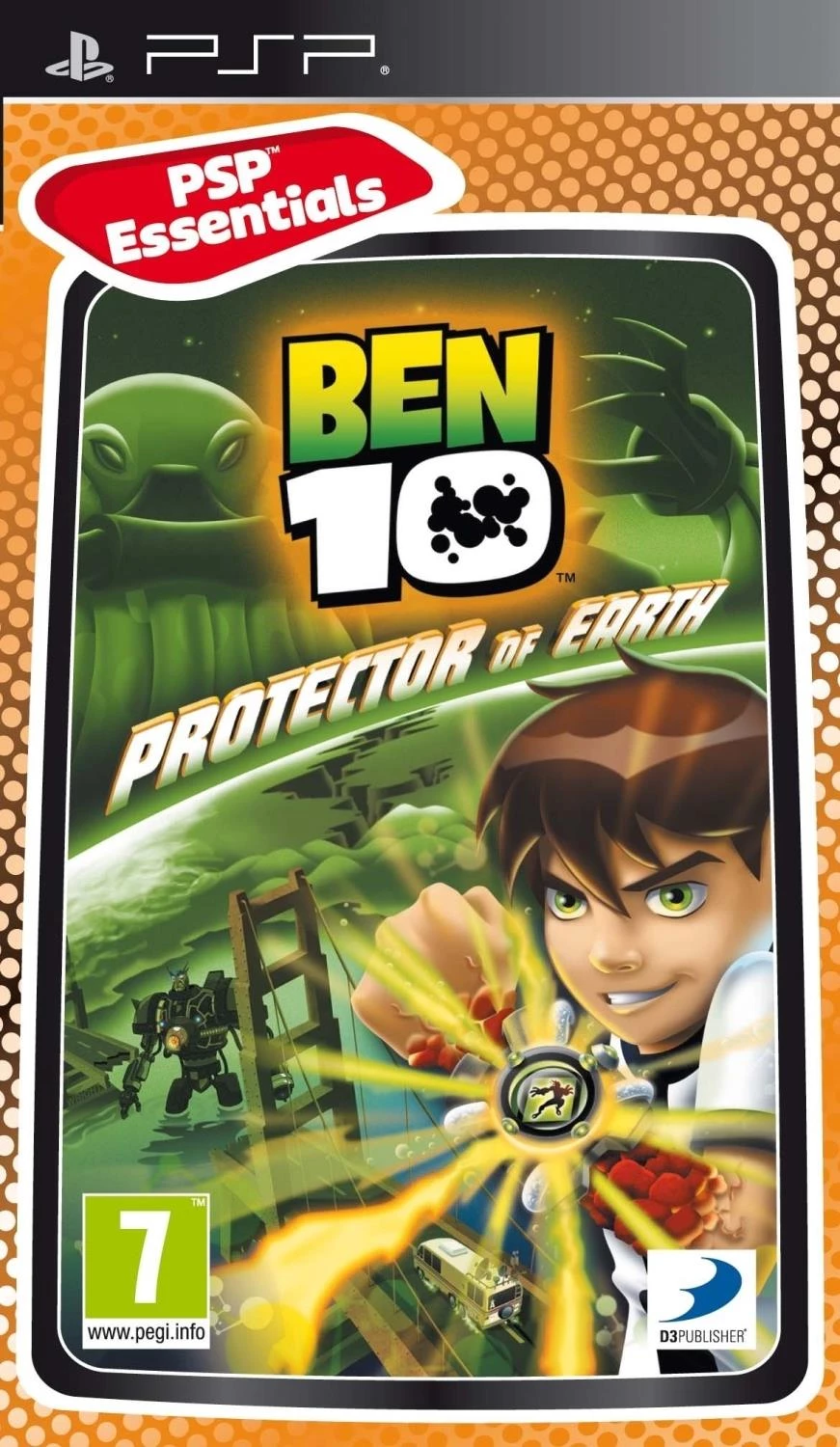 Ben 10 Protector of Earth (Sony PSP 2010) Video Game Quality Guaranteed