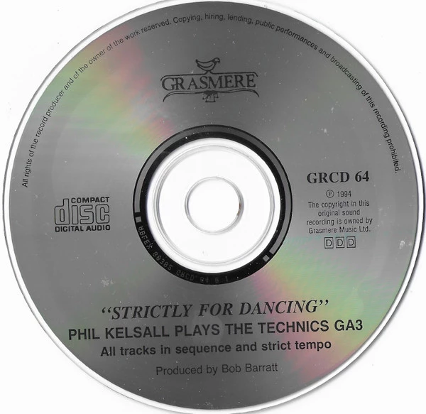 Phil Kelsall - Strictly for Dancing CD (1994) Audio Quality Guaranteed