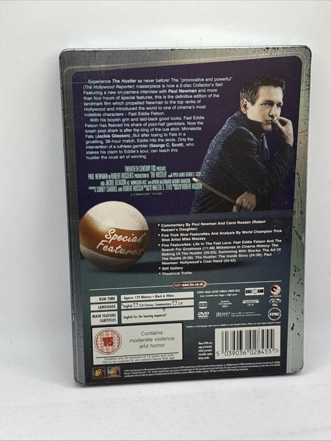 HUSTLER DVD Drama, General Paul Newman, George C. Scott Free Royal Mail Delivery