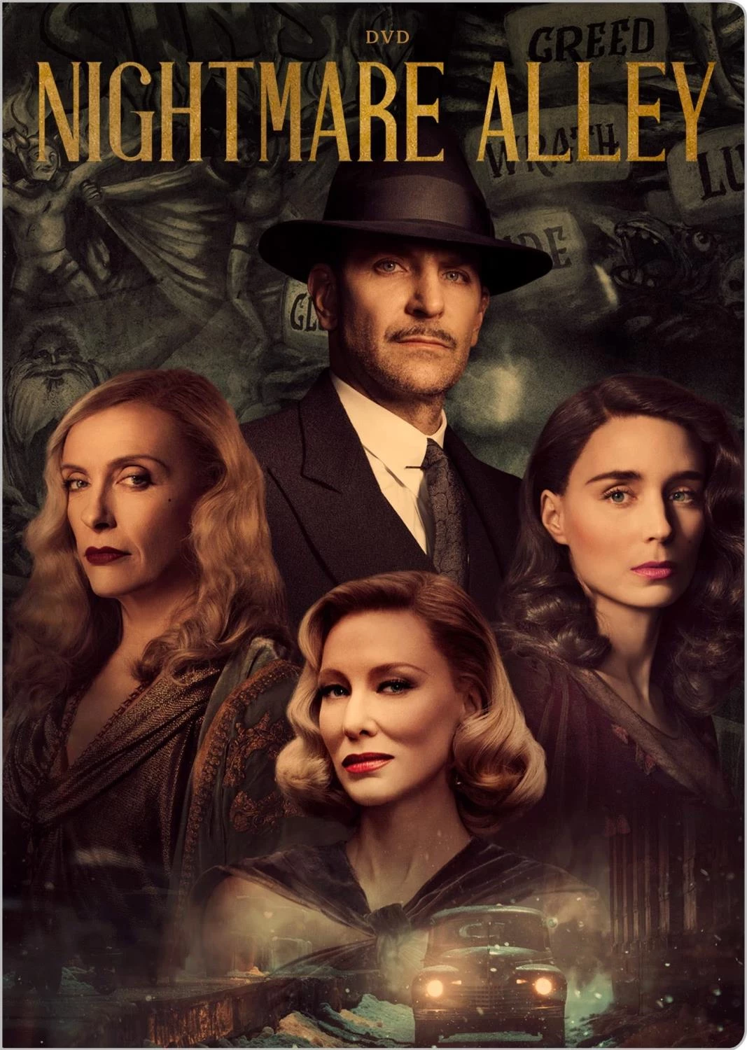 Nightmare Alley DVD Thriller, Mystery / Suspense (03/22/2022) Cate Blanchett