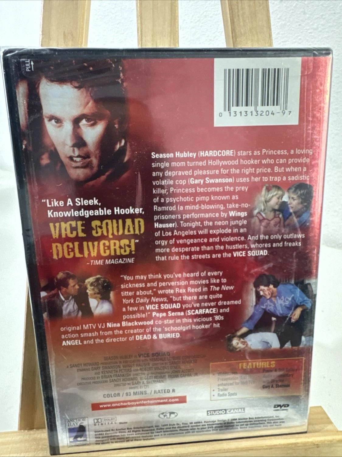 Vice Squad DVD Drama (2006) Season Hubley, Gary Swanson Free Royal Mail Delivery