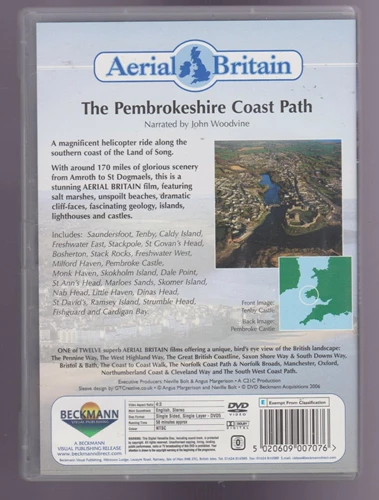 Aerial Britain: The Pembrokeshire Coast DVD Documentary (2006) John Woodvine