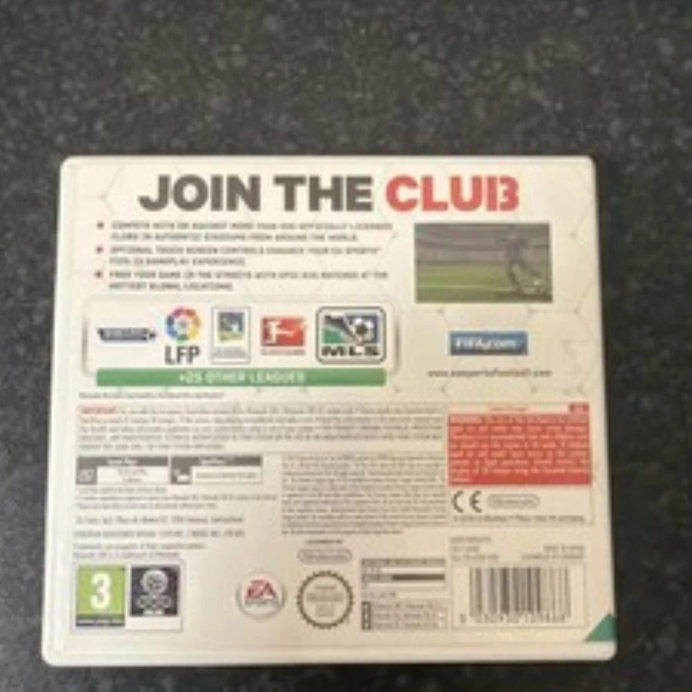 FIFA 13 (Nintendo 3DS, 2012) (Nintendo 3DS N/A) Video Game Quality Guaranteed