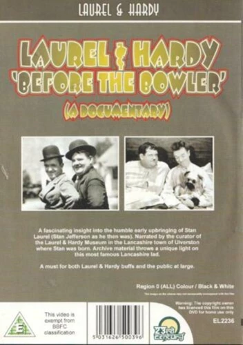 Laurel and Hardy Before the Bowler DVD Documentary (2002) Laurel and Hardy New