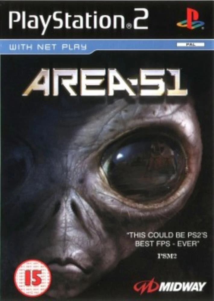 Area 51 (Sony PlayStation 2 2005) Video Game Quality Guaranteed Amazing Value