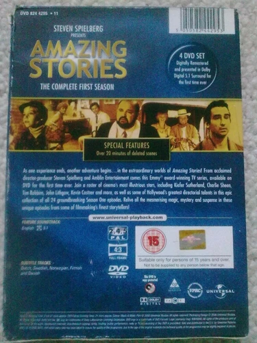 Amazing Stories: The Complete Series 1 DVD Action (2006) Terry Beaver