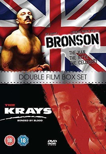 Double: Bronson / The Krays DVD Drama (2011) Tom Hardy New Quality Guaranteed