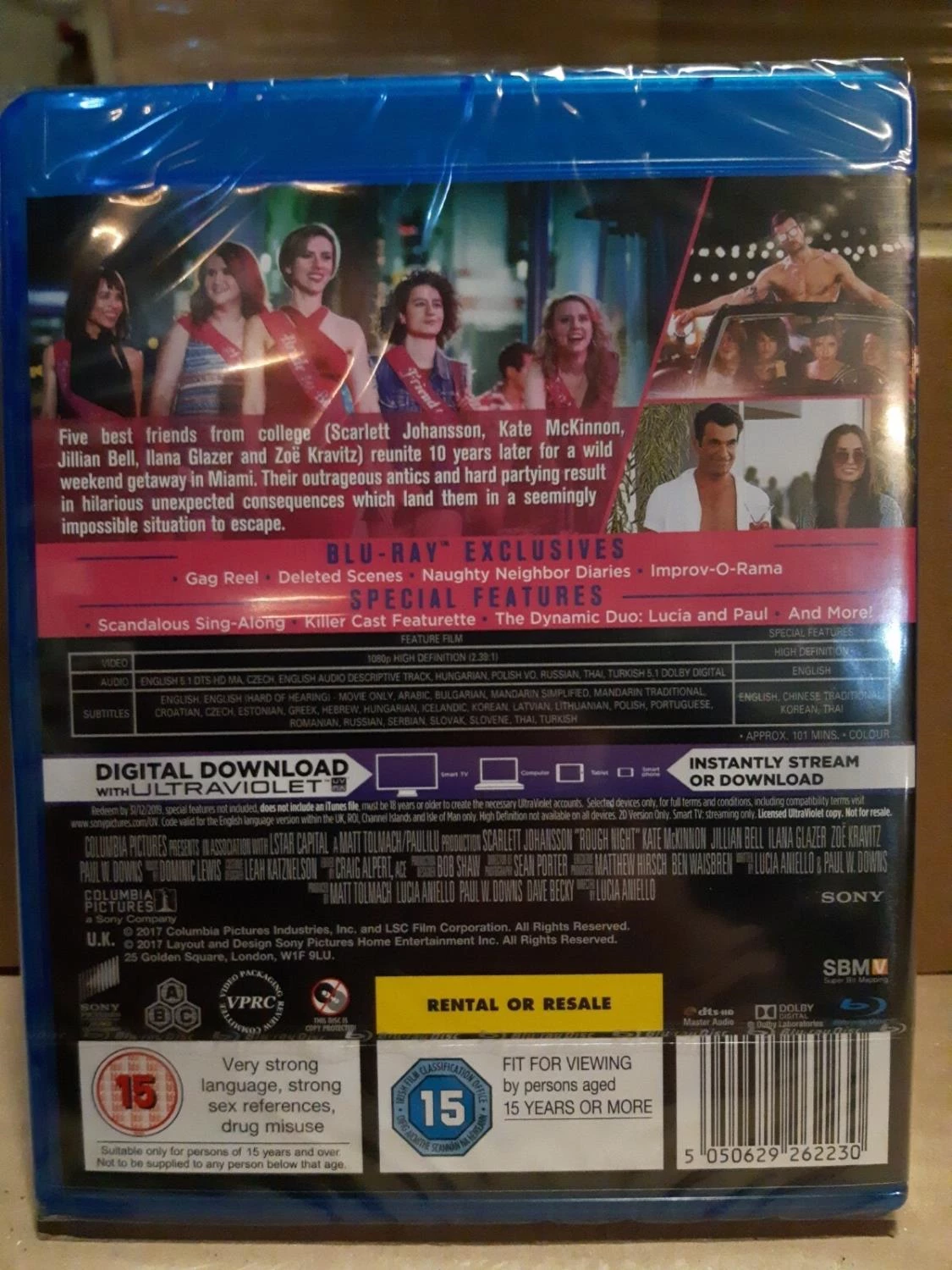 Rough Night Blu-ray (2017) Scarlett Johansson Quality Guaranteed Amazing Value