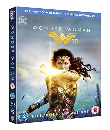 Wonder Woman Blu-ray (2017) Gal Gadot Quality Guaranteed Reuse Reduce Recycle