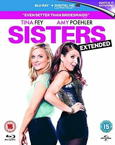 Sisters Blu-ray (2016) Amy Poehler Quality Guaranteed Reuse Reduce Recycle