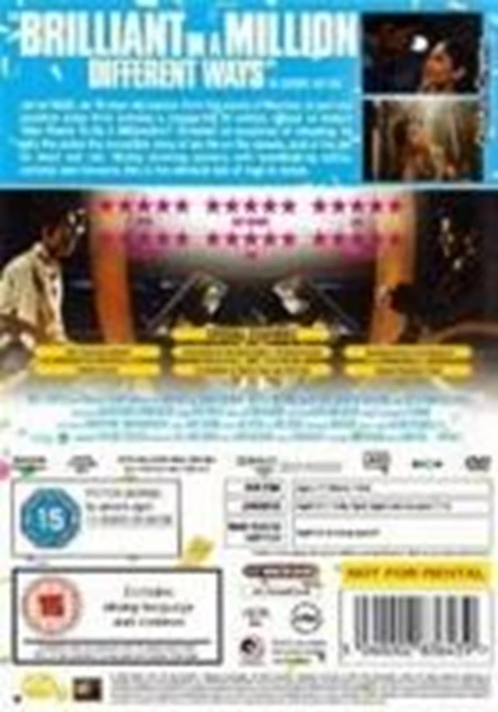 Slumdog Millionaire DVD Drama (2008) Dev Patel New Free Royal Mail Delivery
