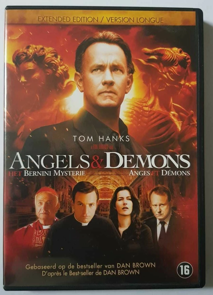 Angels & Demons DVD Thriller, General (2009) Tom Hanks Free Royal Mail Delivery