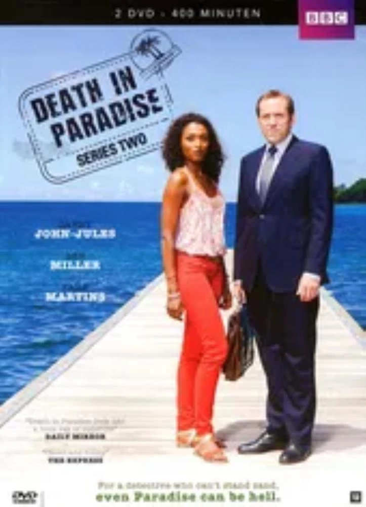 Death In Paradise - Series 2 DVD Television (2013) New Free Royal Mail Delivery