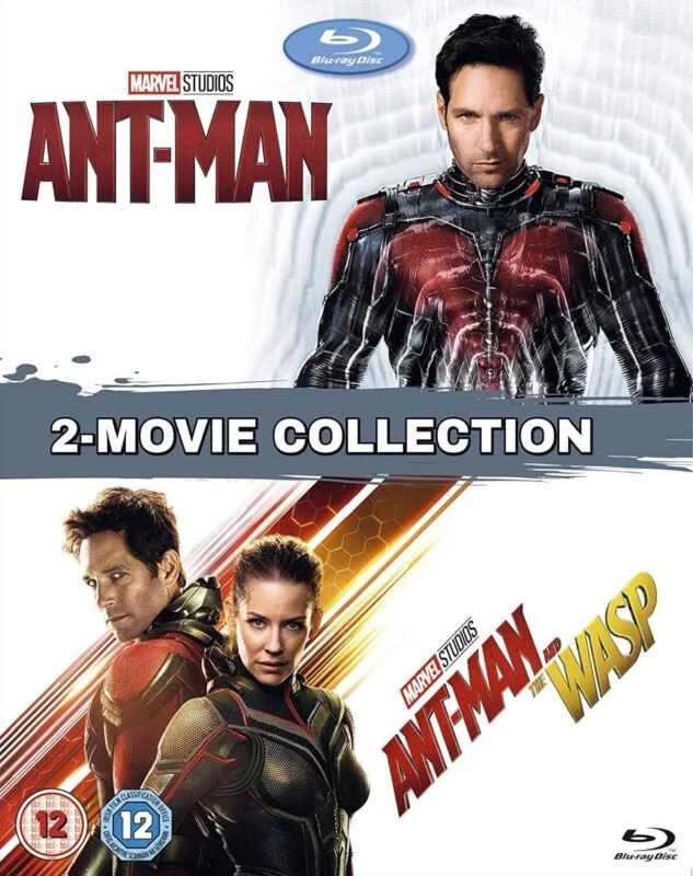 Ant-Man 1 & 2 Double pack Blu-ray (2018) Paul Rudd New Quality Guaranteed