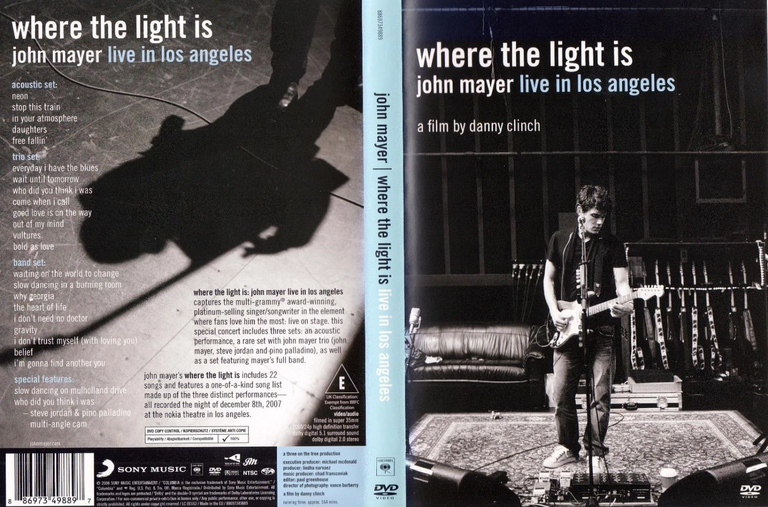 Where The Light Is 2007 DVD Musik & Konzerte Mayer,John Free Royal Mail Delivery