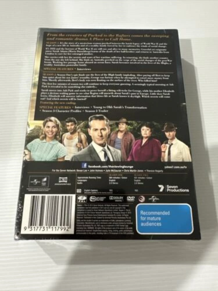 A Place to Call Home Season 1 & 2 DVD Drama (2013) Arianwen Parkes-Lockwood