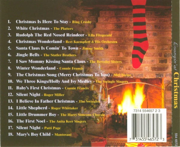 Various - Loungin' At Christmas CD (2001) Audio Quality Guaranteed Amazing Value - Image 2
