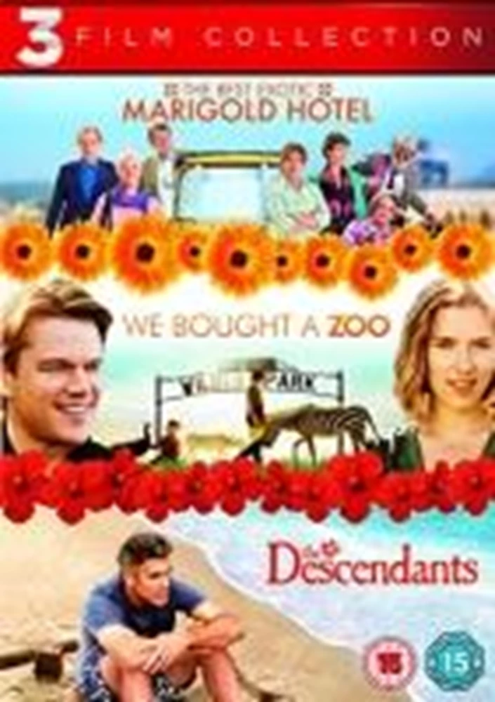 The Best Exotic Marigold Hotel / We Bought a Zoo / The Descendants DVD Comedy - Image 2