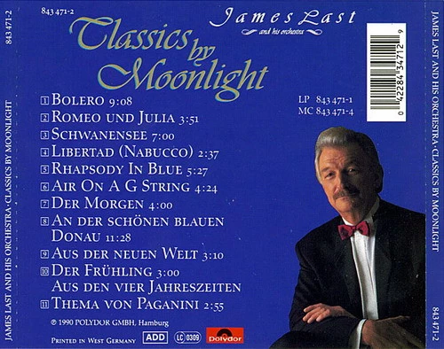 James Last - Classics By Moonlight CD (1997) Audio Quality Guaranteed