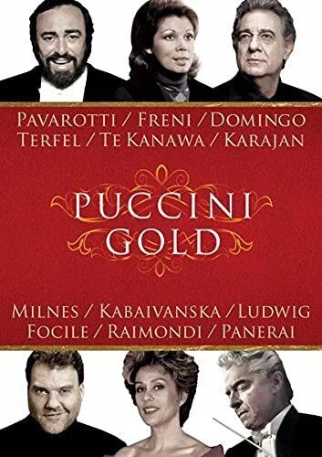 Puccini Gold DVD Musik DVD Luciano Pavarotti Free Royal Mail Delivery