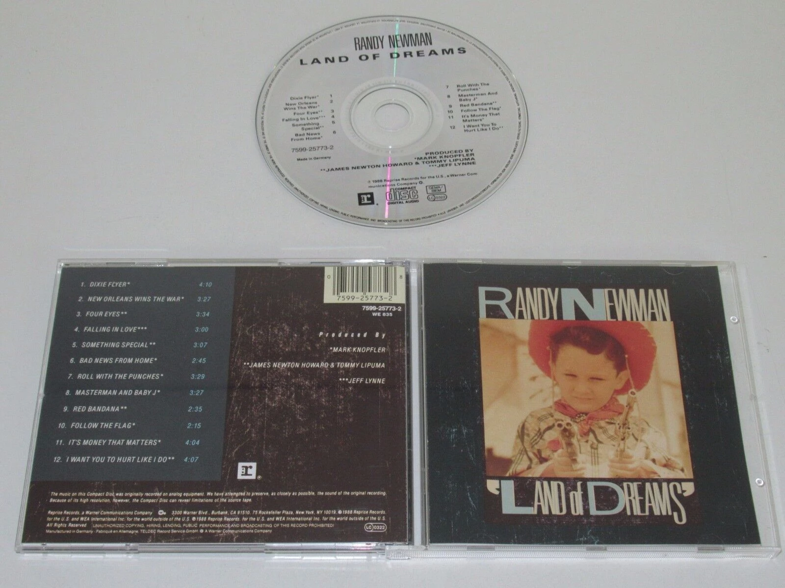 Randy Newman - LAND OF DREAMS CD (1988) Audio Quality Guaranteed Amazing Value