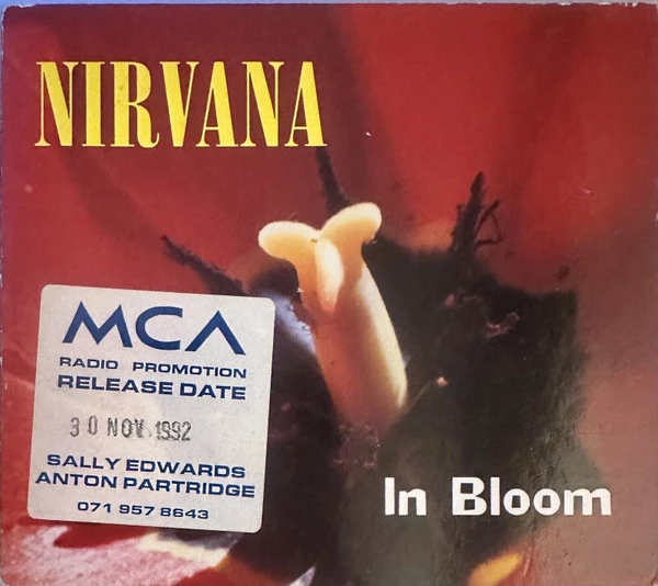 Nirvana - In Bloom CD (1992) Audio Quality Guaranteed Reuse Reduce Recycle