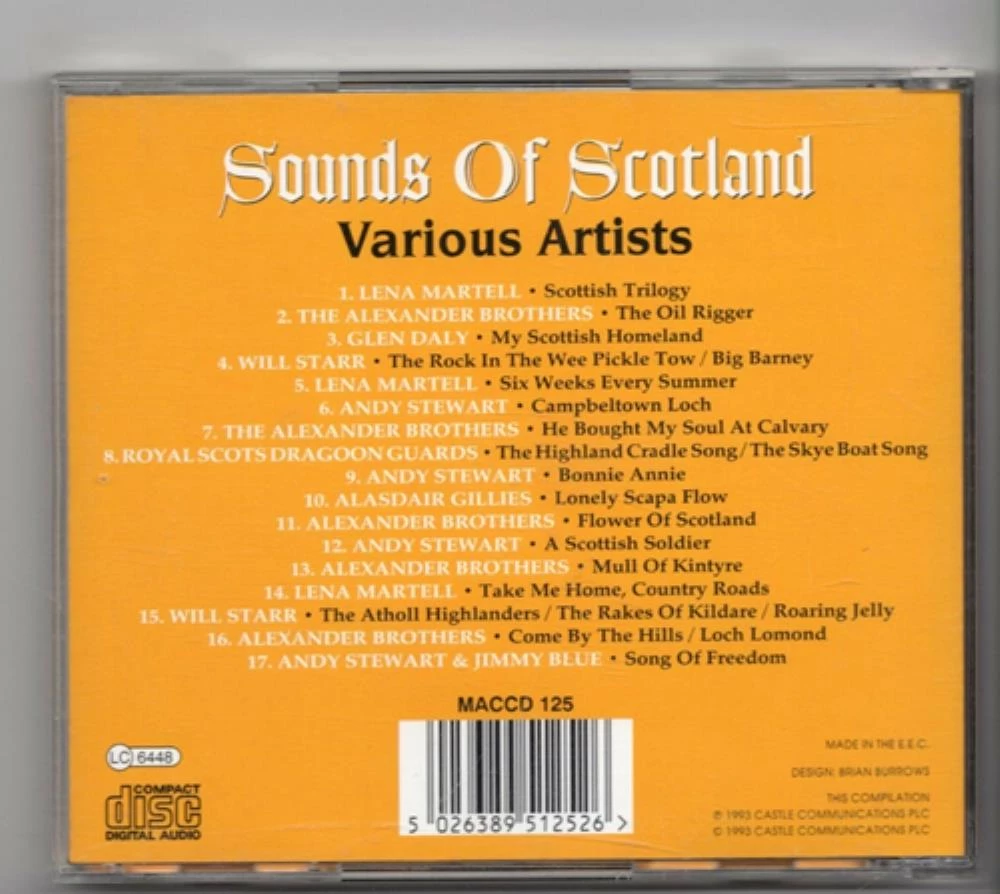 Various - Sounds of Scotland CD (1993) Audio Quality Guaranteed Amazing Value