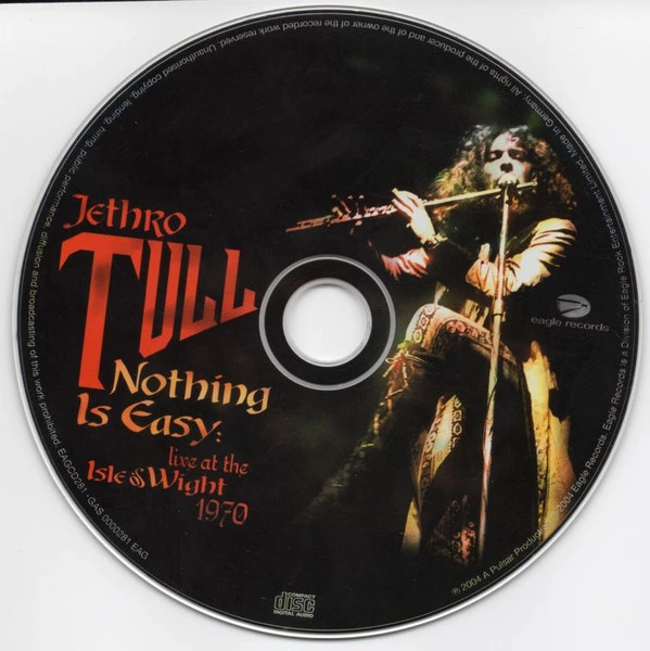 Jethro Tull - Nothing Is Easy: Live At The Isle Of Wight 1970 CD (2008) New