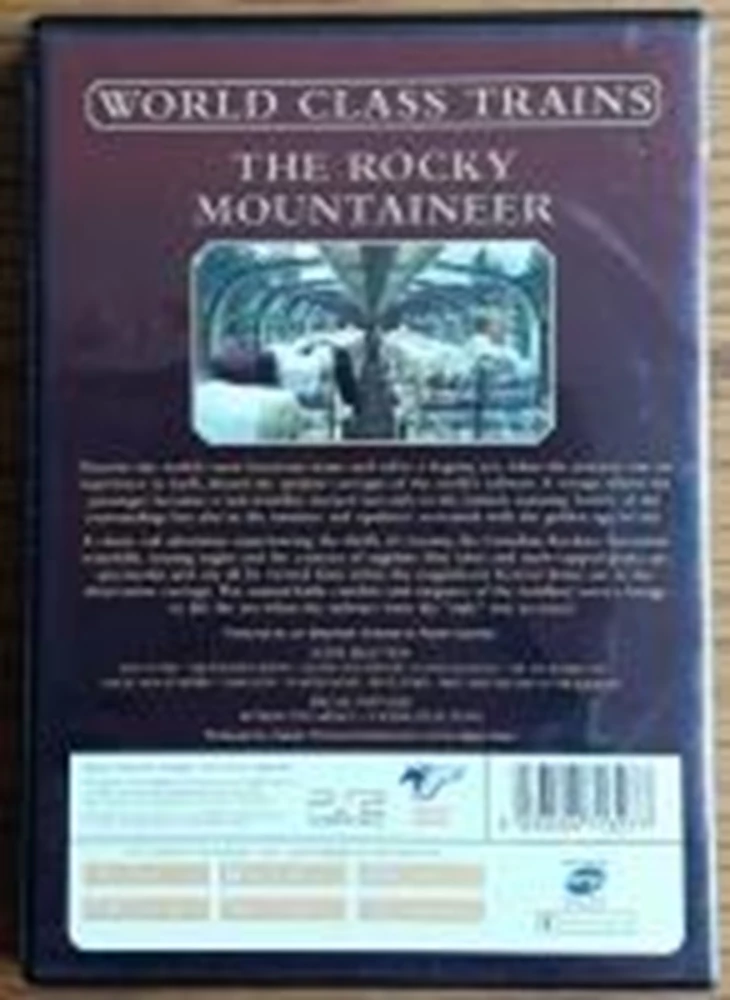 World Class Trains: THE ROCKY MOUNTAINEER DVD Special Interest (2004) New