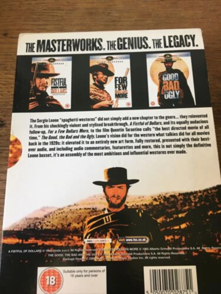 The Spaghetti Western Collection DVD Westerns (2009) Clint Eastwood New