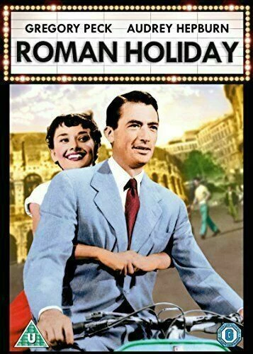 Roman Holiday DVD Comedy Audrey Hepburn New Free Royal Mail Delivery