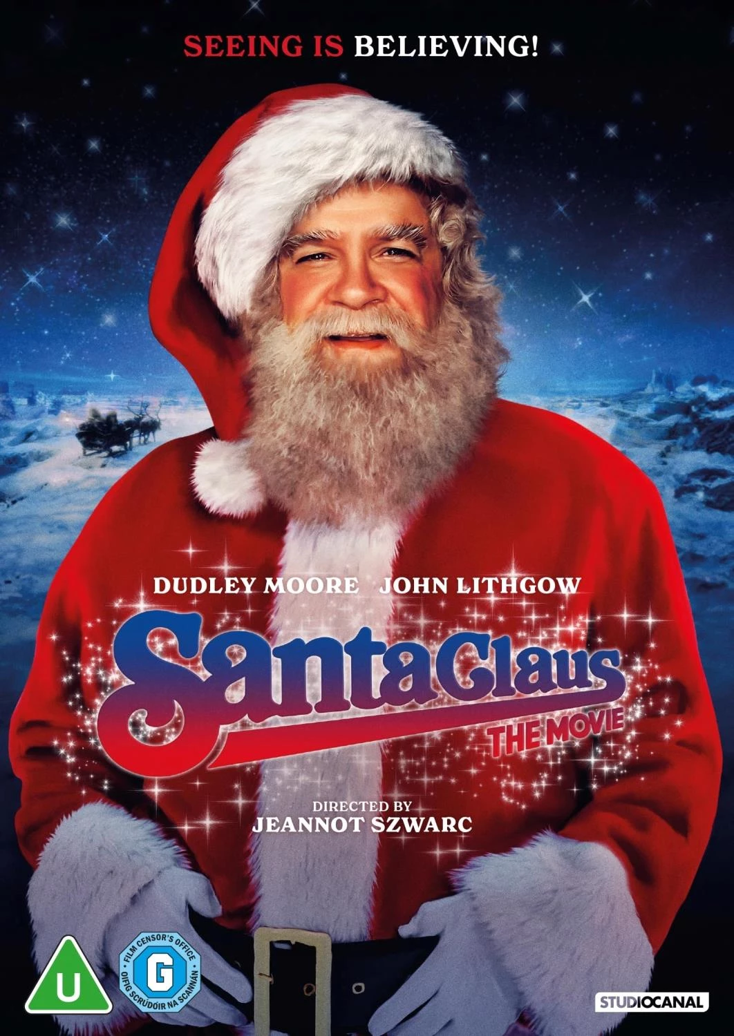 Santa Claus: The Movie DVD (1986) Dudley Moore, John Lithgow Quality Guaranteed