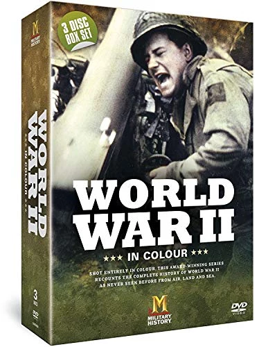 World War II in Colour DVD Special Interest (2009) New Free Royal Mail Delivery