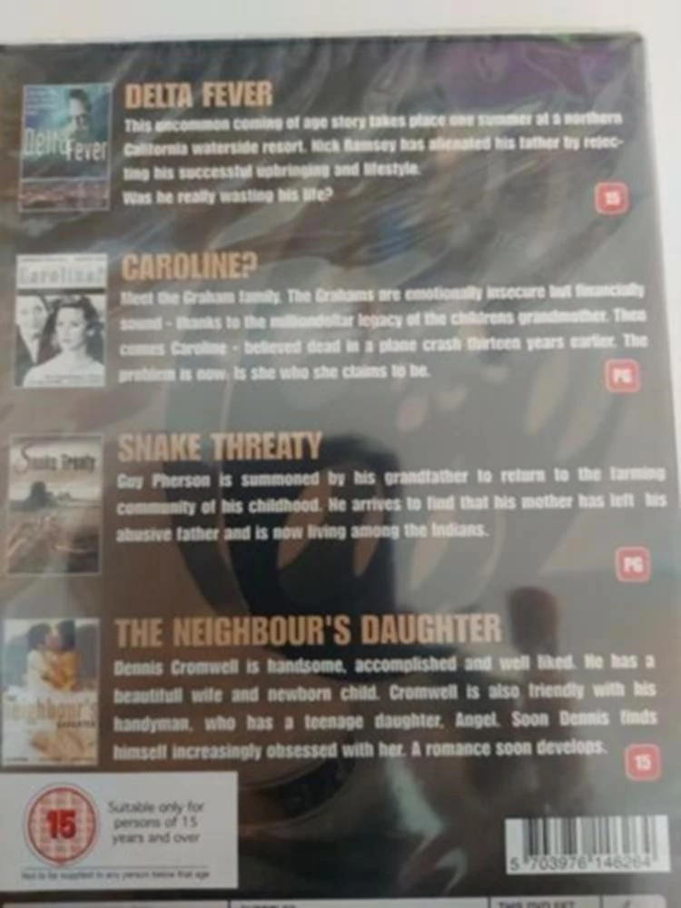 Delta Fever, Caroline?,Snake Threaty, Neighbours Daughter DVD Sports