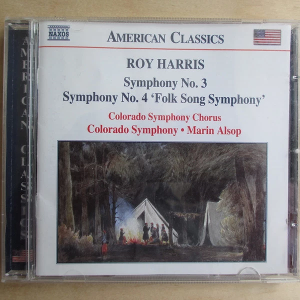 Roy Harris - Symphony No. 3 / Symphony No. 4 'Folk Song Symphony' CD (2006)