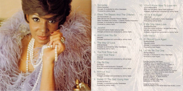 Shirley Bassey - And I Love You So CD (2000) Audio Quality Guaranteed