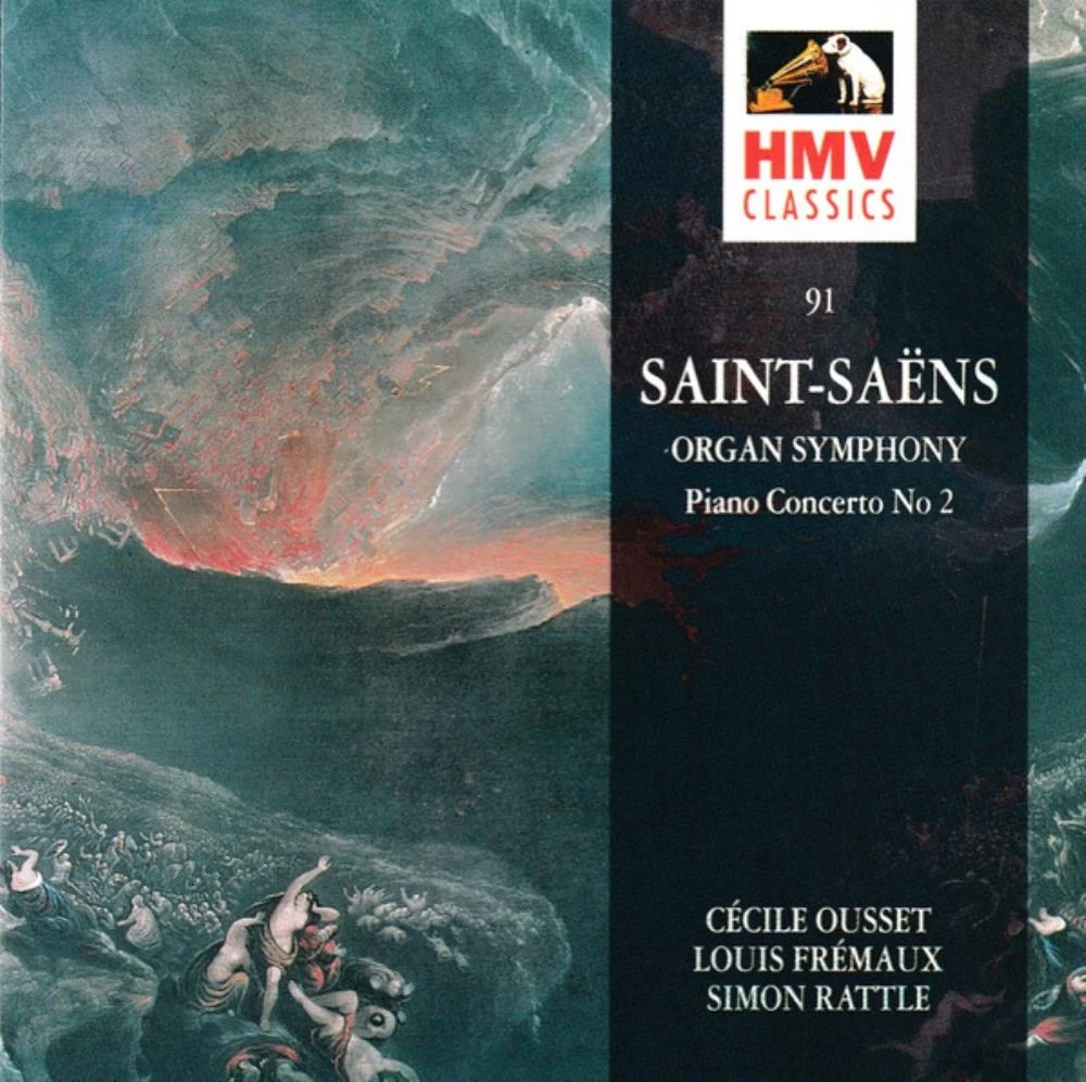 Saint-Saëns - Organ Symphony / Piano Concerto No 2 CD (1993) Audio Amazing Value
