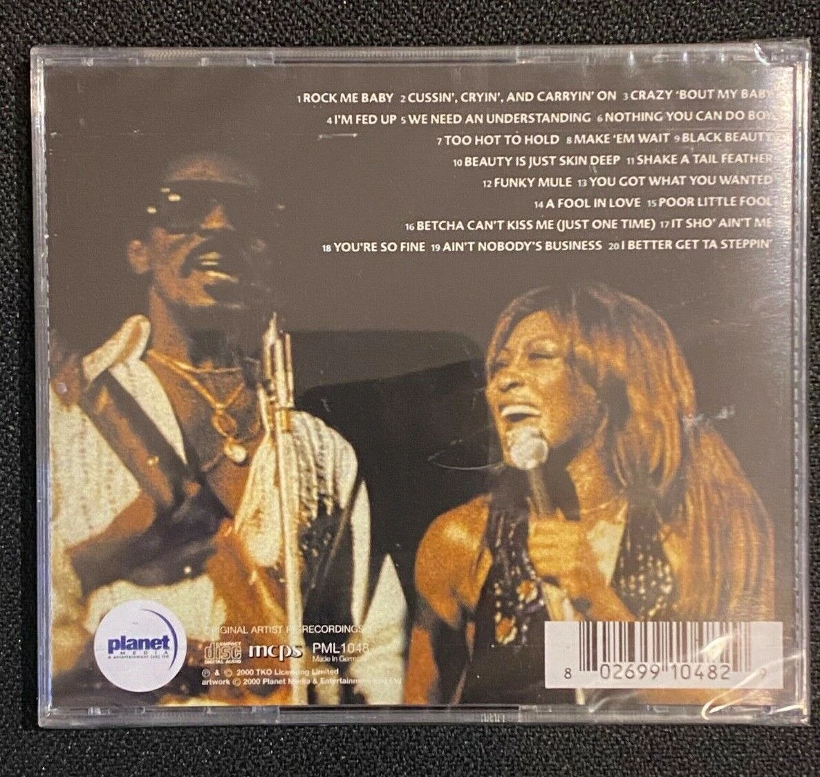 Ike & Tina Turner - Rock Me Baby CD (2000) Audio Quality Guaranteed