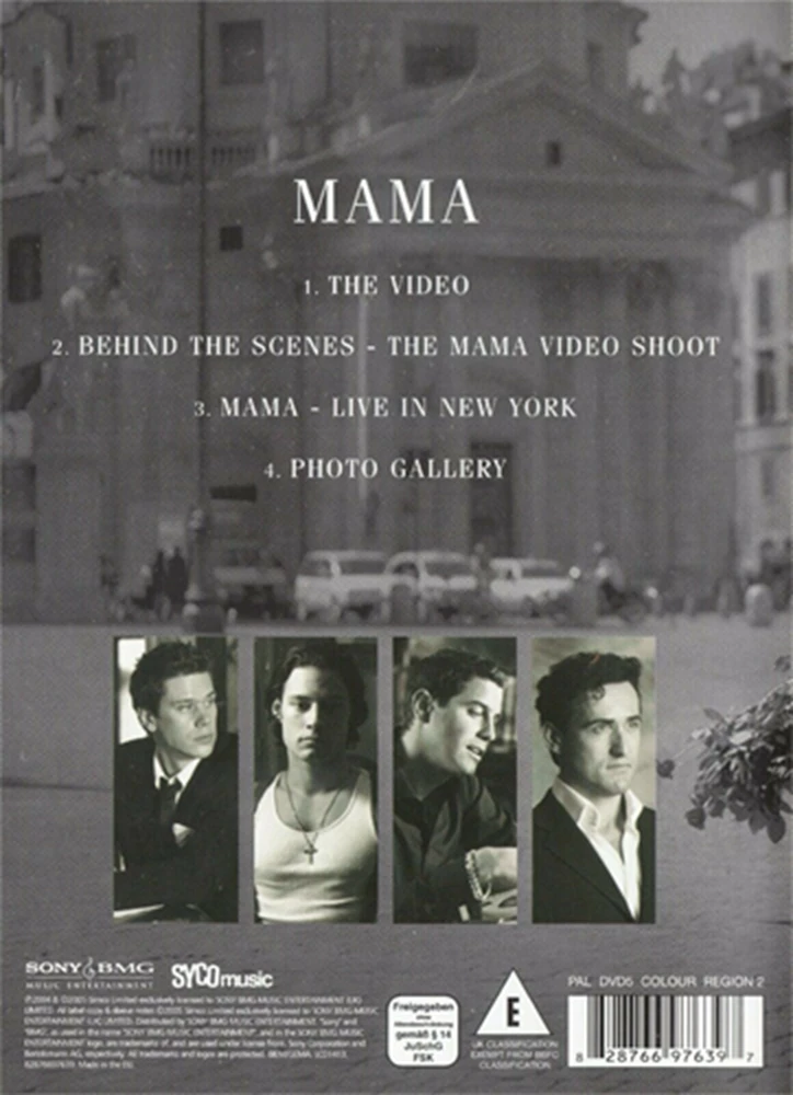 Il Divo - Mama DVD N/A (2005) Il Divo New Free Royal Mail Delivery Amazing Value