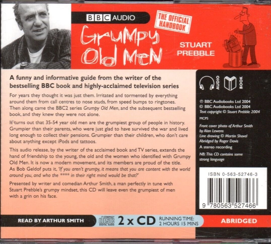 Stuart Prebble - Grumpy Old Men - The Official Handbook CD (2004) Audio