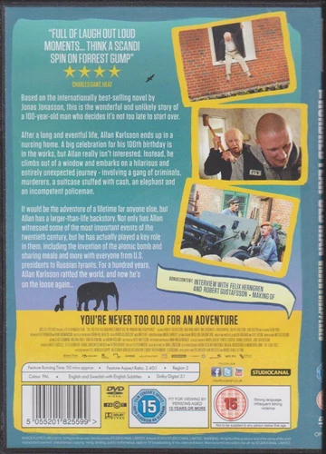 Old Man Who Climbed Out The Window And Disappeared DVD Comedy (2014) - Image 2