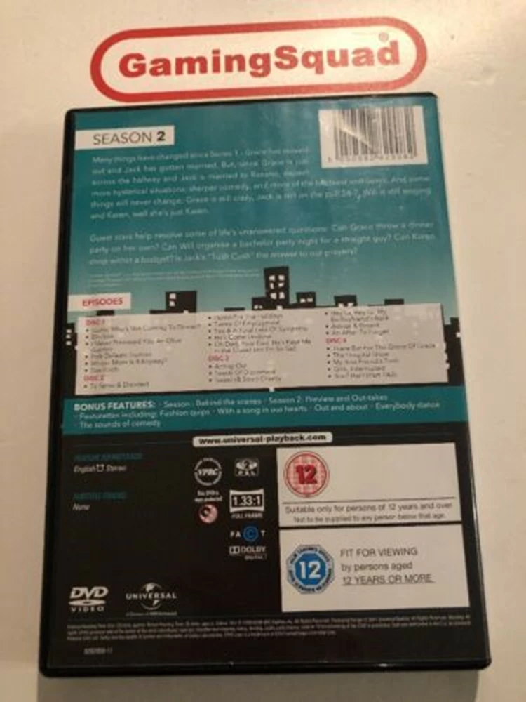 Will & Grace Season DVD Comedy (2011) Debra Messing Quality Guaranteed - Image 3