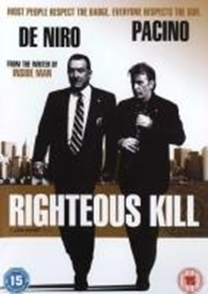 Righteous Kill DVD Feature (2009) Robert De Niro Quality Guaranteed - Image 2