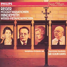Max Reger - Mozart-Variationen / Weber-Metamorphosen CD (1990) Audio