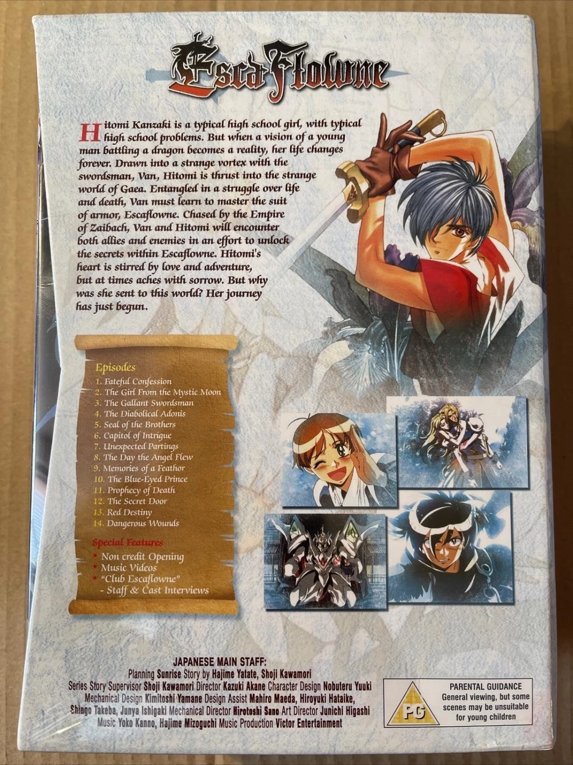 Escaflowne Collection: Volume 1 DVD Childrens, General, Animation (2004)