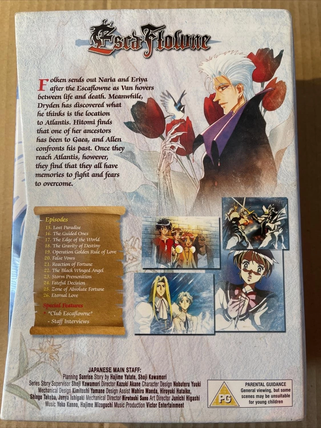 Escaflowne Collection: Volume 2 DVD Animation, Anime (2004) Quality Guaranteed