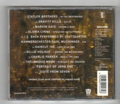 Various Artists - Se7en CD (1997) Audio Quality Guaranteed Reuse Reduce Recycle