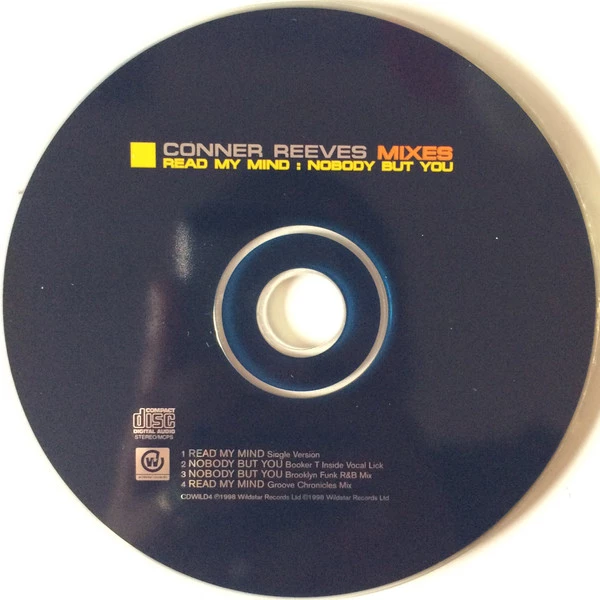 Conner Reeves - Read My Mind / Nobody But You (Mixes) CD Audio Amazing Value