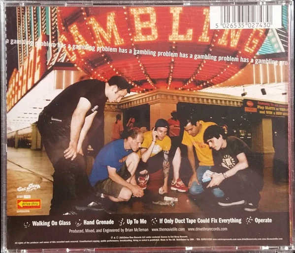 The Movielife - Has A Gambling Problem CD (2001) Audio Quality Guaranteed